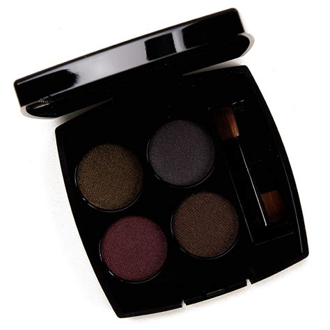 chanel noir supreme 332|Chanel Noir Supreme (332) Eyeshadow Quad Review.